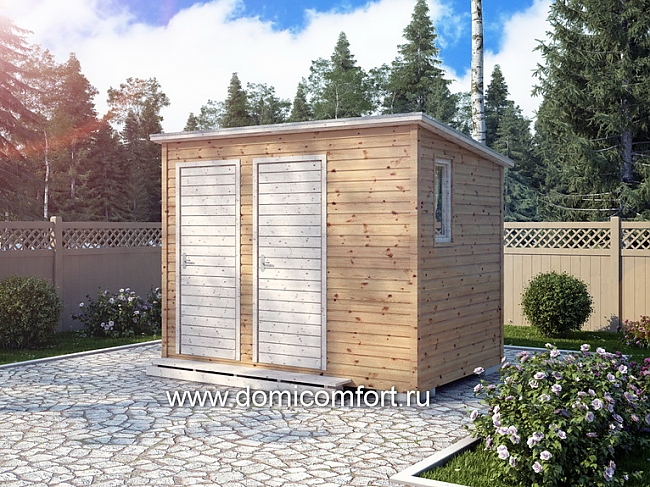 Бытовка с туалетом